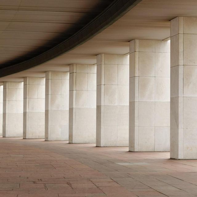Gebäude aus Beton