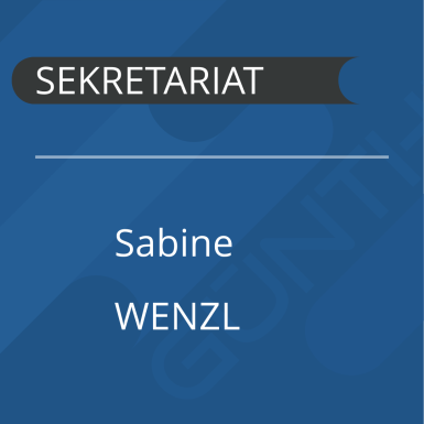 Steckbrief von Büroassistentin Sabine Wenzl