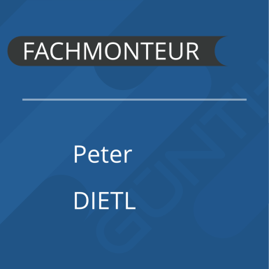 Steckbrief von Fachmonteur Peter Dietl