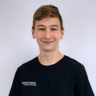 Porträt von Lehrling Markus Schmutz