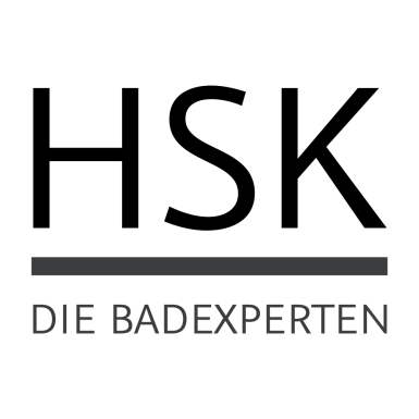 Logo mit den Initialen HSK und dem Schriftzug DIE BADEXPERTEN