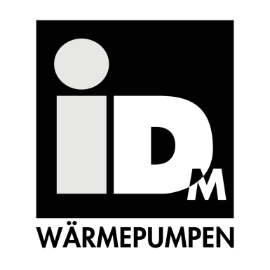 Logo für Wärmepumpen mit stilisierten Buchstaben